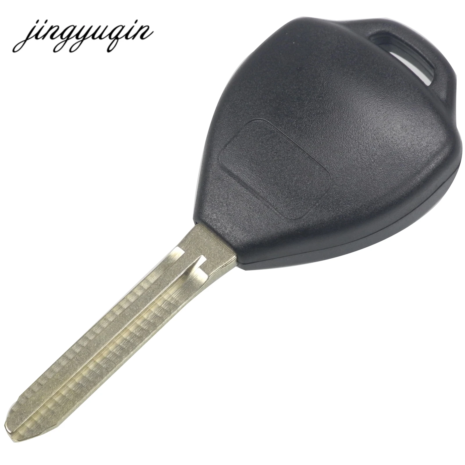 Jingyuqin 10 шт./лот TOY43 2 кнопки дистанционного Fob чехол для ключей TOYOTA Rav4 Corolla Hilux Yaris Avalon