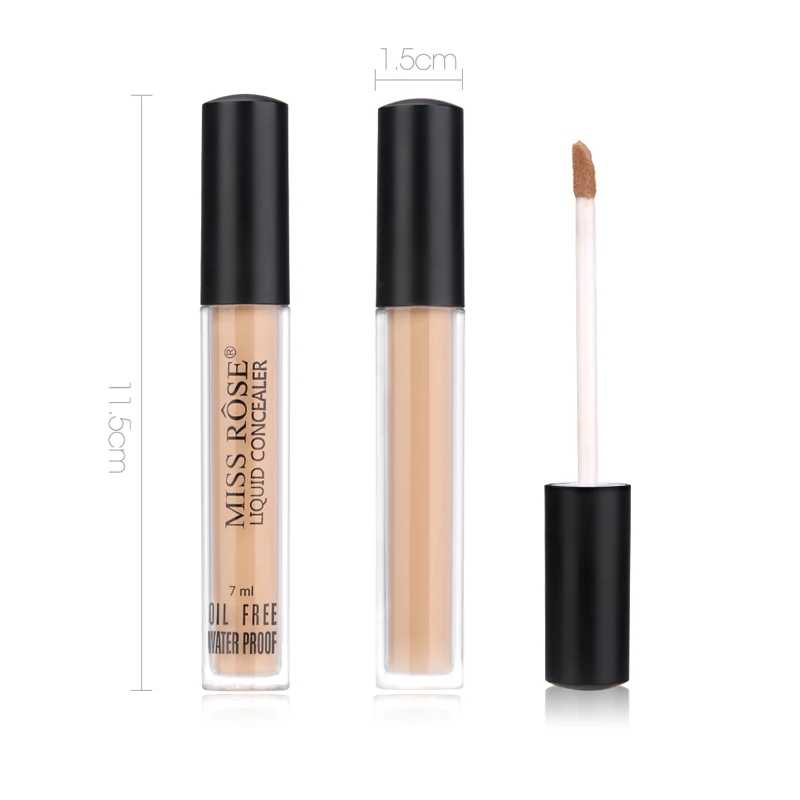 MISS ROSE Repair Nourish Concealer Cream Liquid Foundation Stick Anti Cernes Dark Circle Mini Contour Face Base Makeup 38# | Красота и