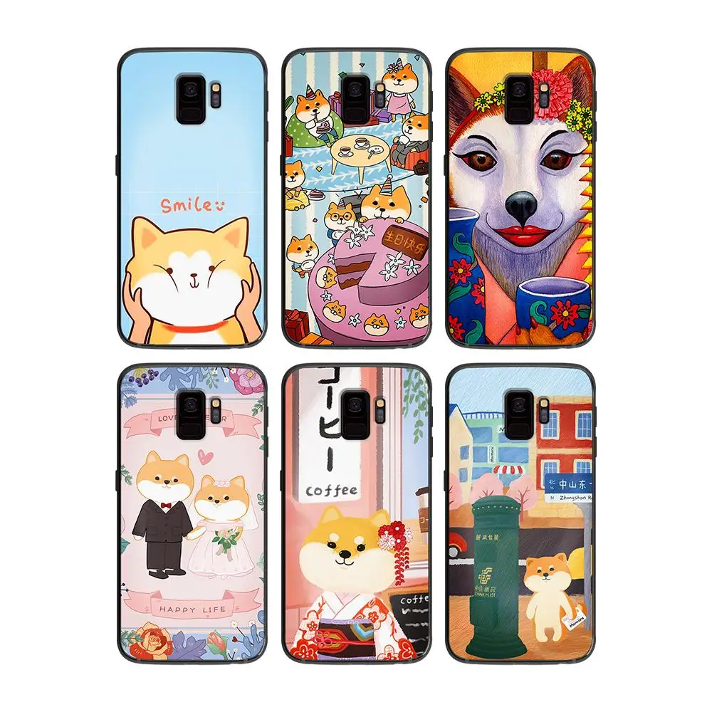 Искусство рисовать картину маслом Косплей shiba Лисья Секретная служба (inu для samsung