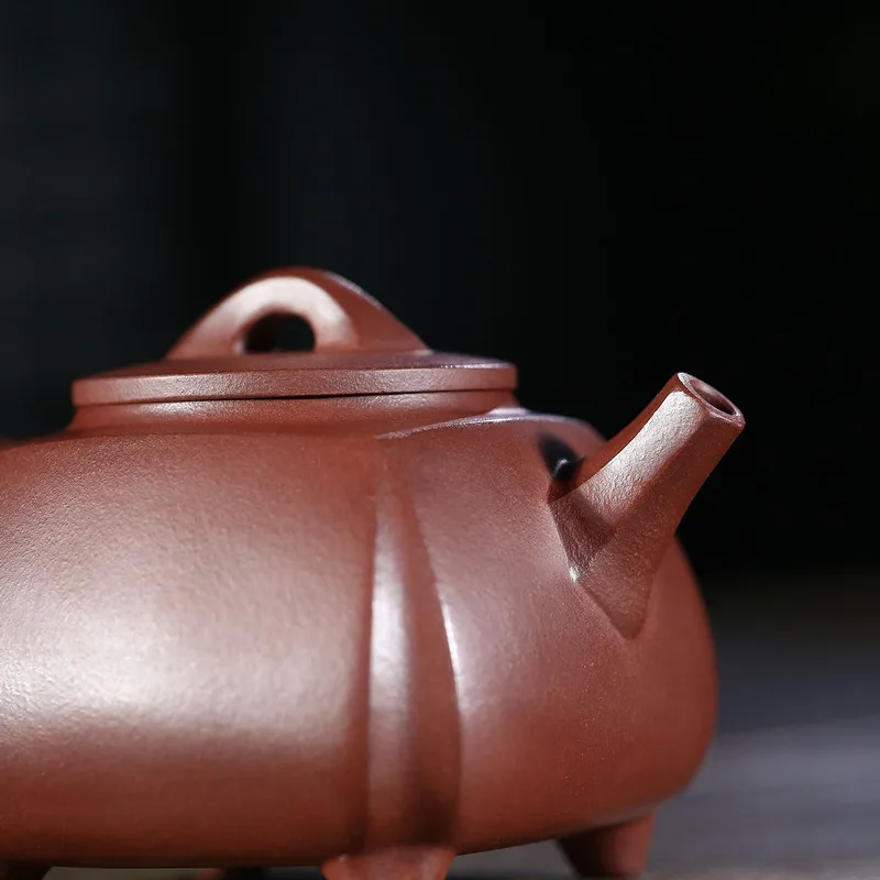 Ручная работа квадратный горшок для рисования Kungfu Teaware домашний заварник из