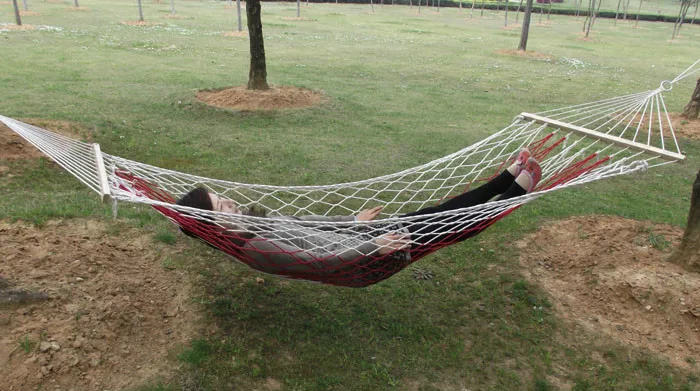 

Hot sellingoutdoor travel club indoor mesh hammock single swing thicker bold strong, more meticulous workmanship
