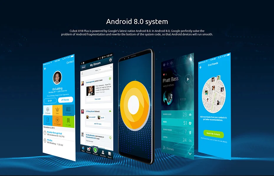 Cubot X18 Plus смартфон с 5 99 дюймовым дисплеем восьмиядерным процессором MT6750T ОЗУ 4 Гб