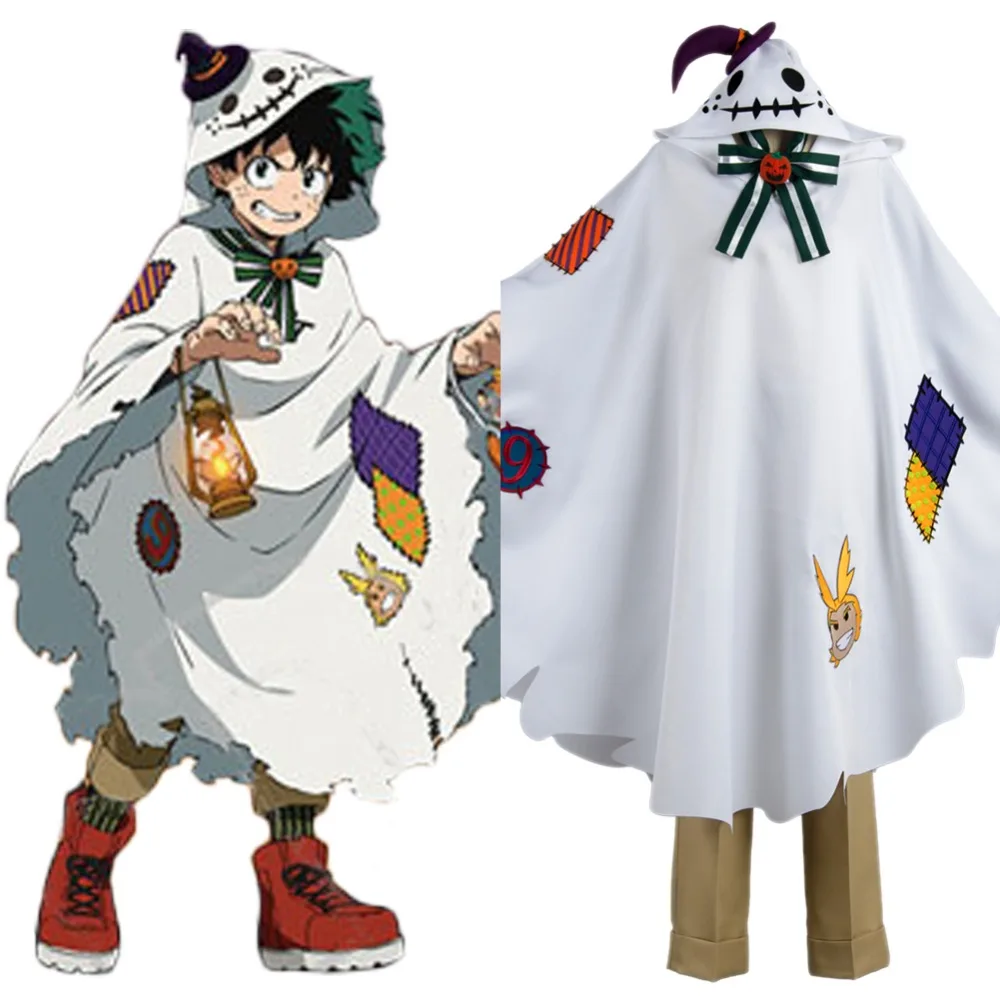 

My Boku no Hero Academia Izuku Midoriya Cosplay Costume Suit Outfit Halloween Carnival Adult Costume