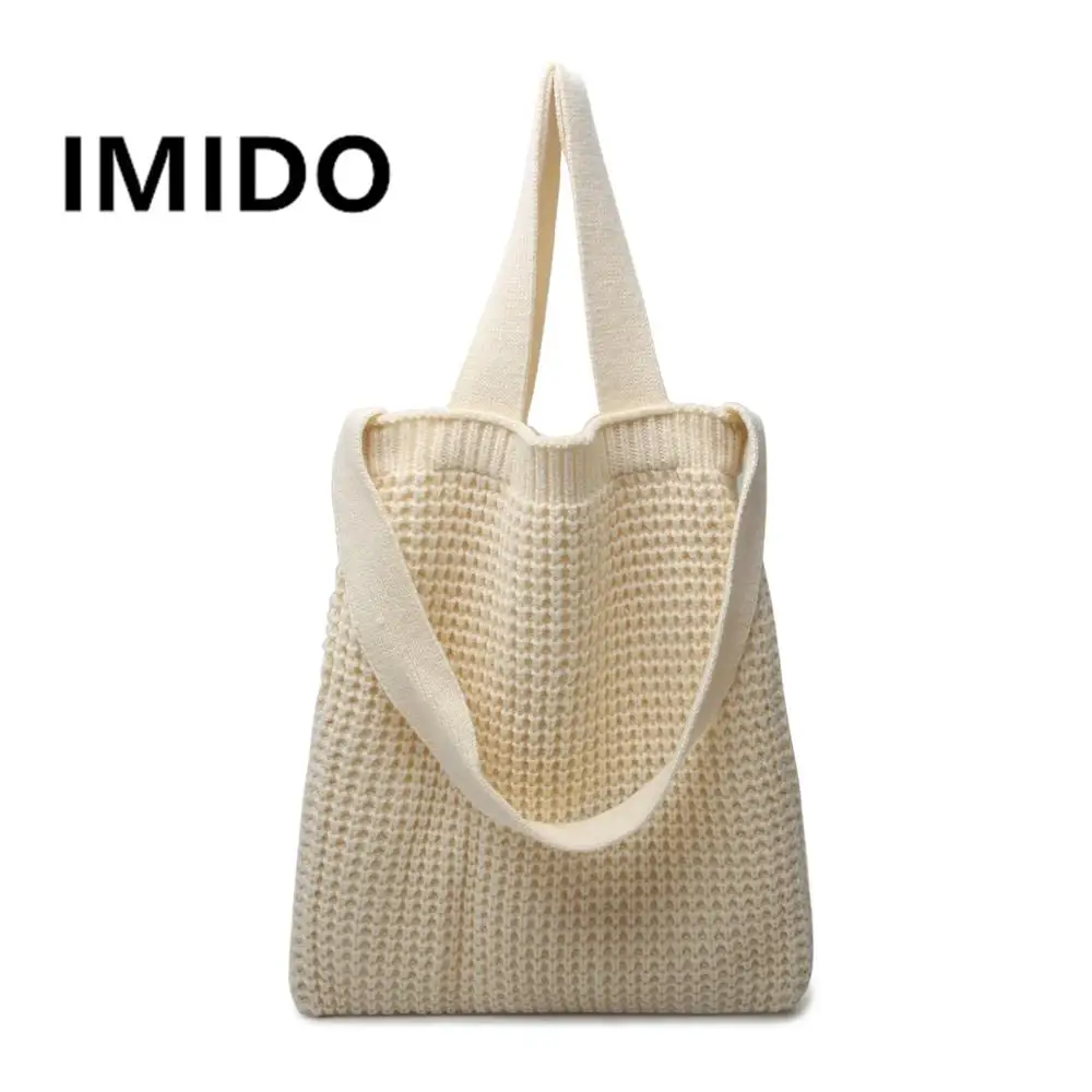 IMIDO 2019 Летний Новый Стиль ручная вязка шерсть модная повседневная для покупок