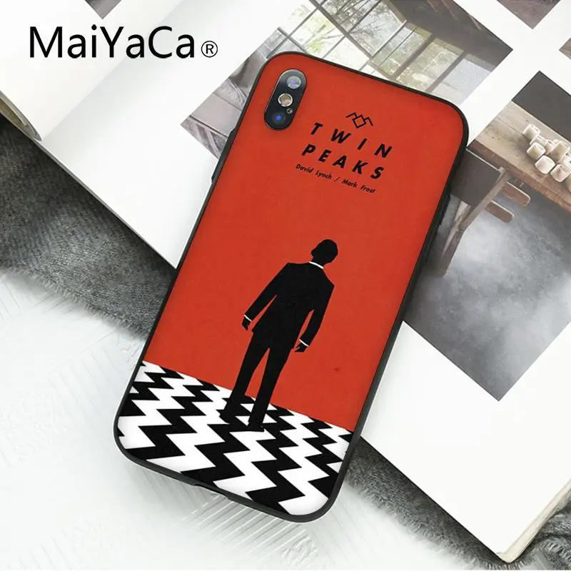 A6 MaiYaCa Твин Пикс огонь ходить со мной чехол для телефона для iphone 11 Pro 11Pro Max 8 7 6 6S Plus X XS MAX 5 5S SE XR - Цвет: A6