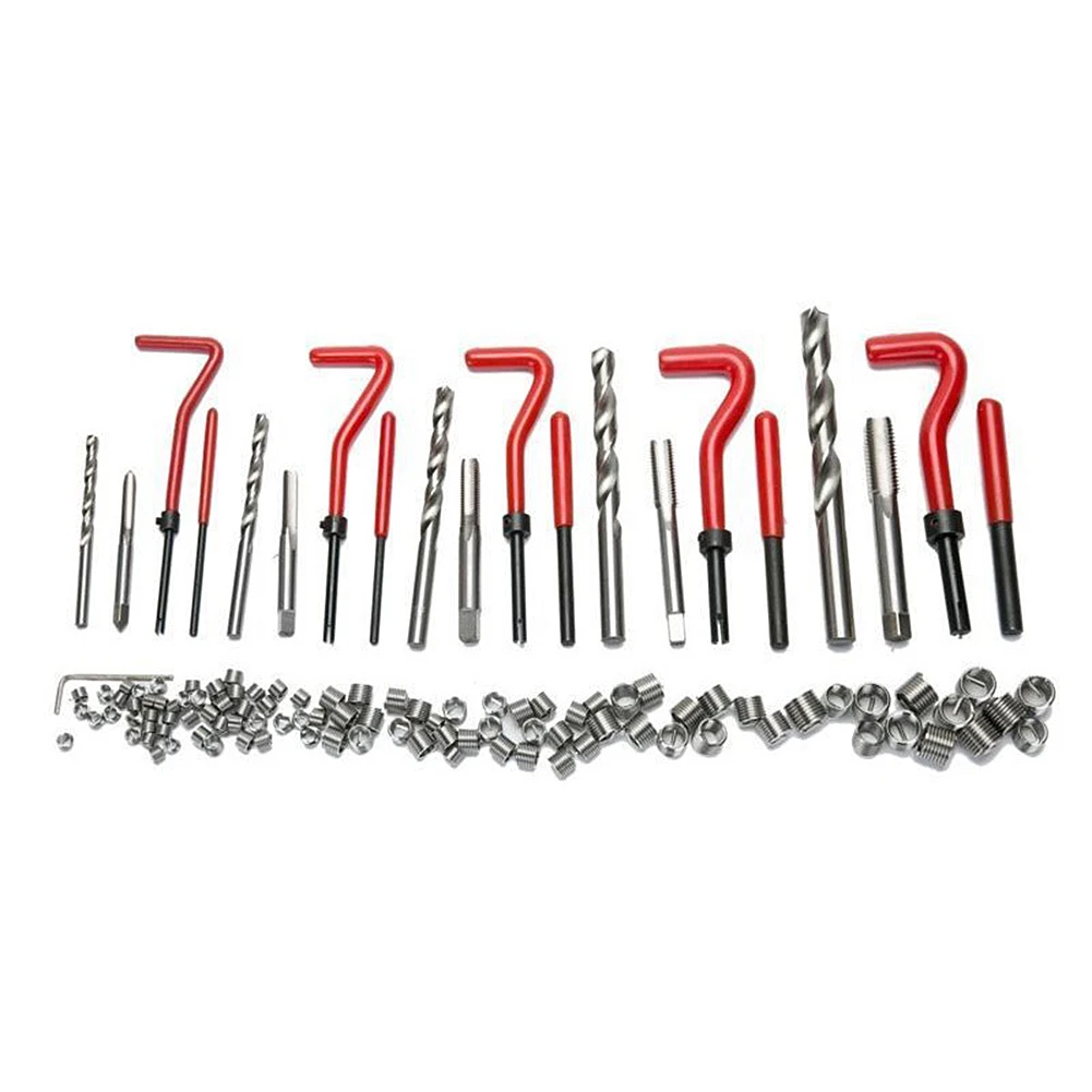 

131pcs M5 M6 M8 M10 M12 Car Engine Block Damaged Repair Thread Tool Kit