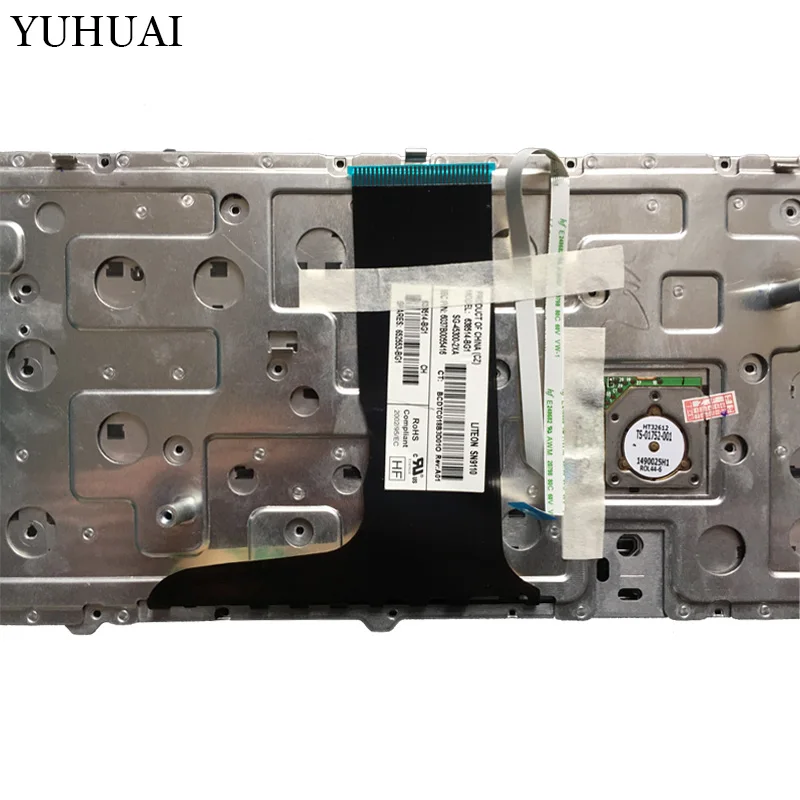Новая швейцарская Клавиатура для ноутбука HP EliteBook 8760 Вт 8770 638514-BG1 652553-BG1 6037B0055416 |