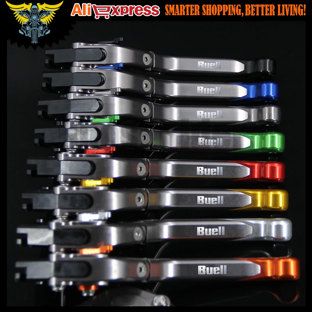 Золотые + титановые 8 цветов ЧПУ регулируемые складные выдвижные рычаги