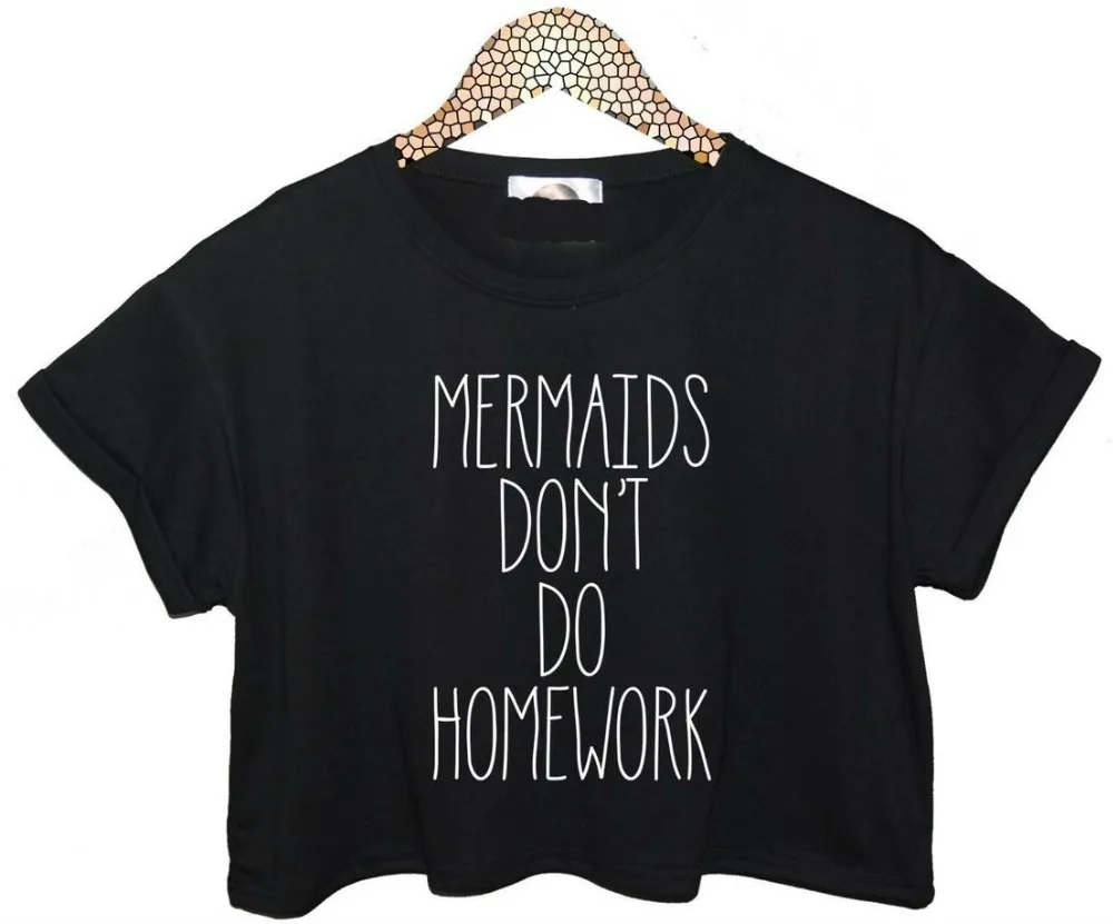 Женский летний кроп топ с надписью не делай домашнюю задачу|short t shirt|funny toptop tees |