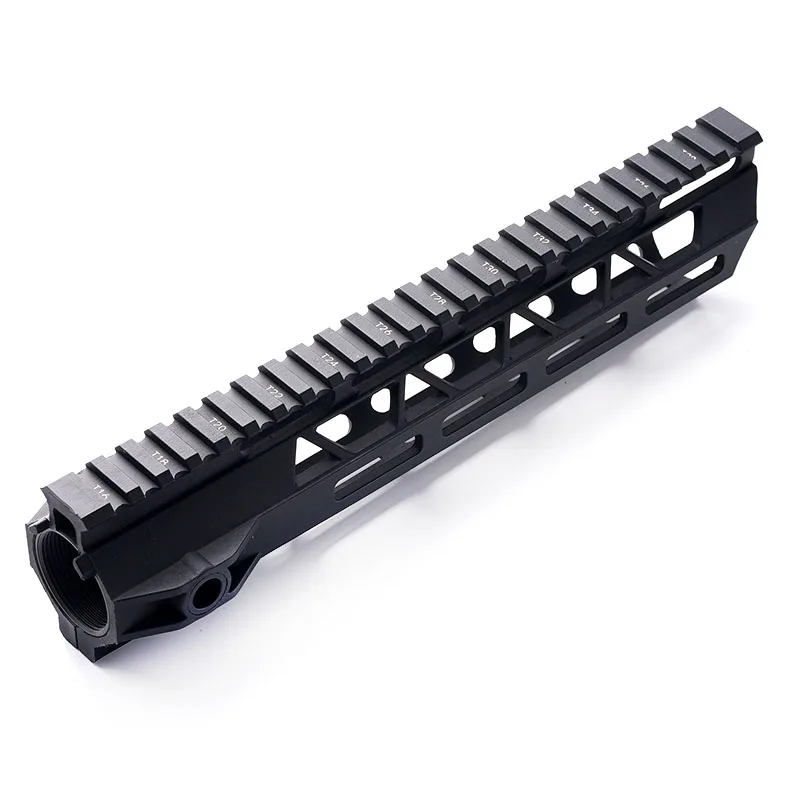 10 inch Охотничьи ar15 M4 Rife оружейные крепления для прицела M-LOK MLOK с бесплатным поплавком и 2шт рельсы Пикатинни рукавицы Handgua - Цвет: 10 inch