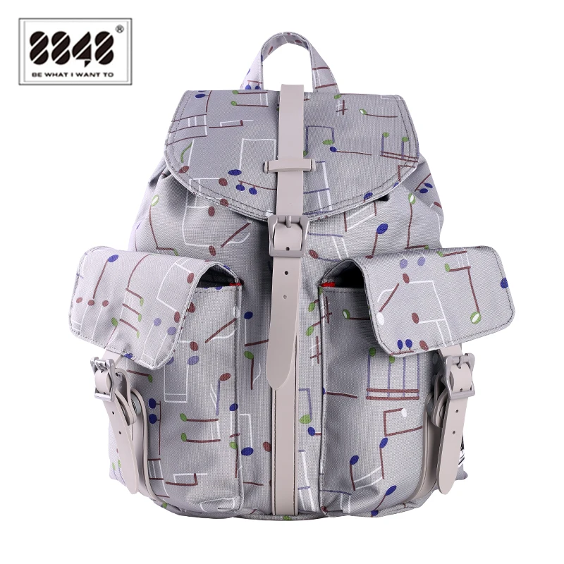 Модные женские рюкзаки 8848 брендовый рюкзак женская сумка с коллажем для учеников