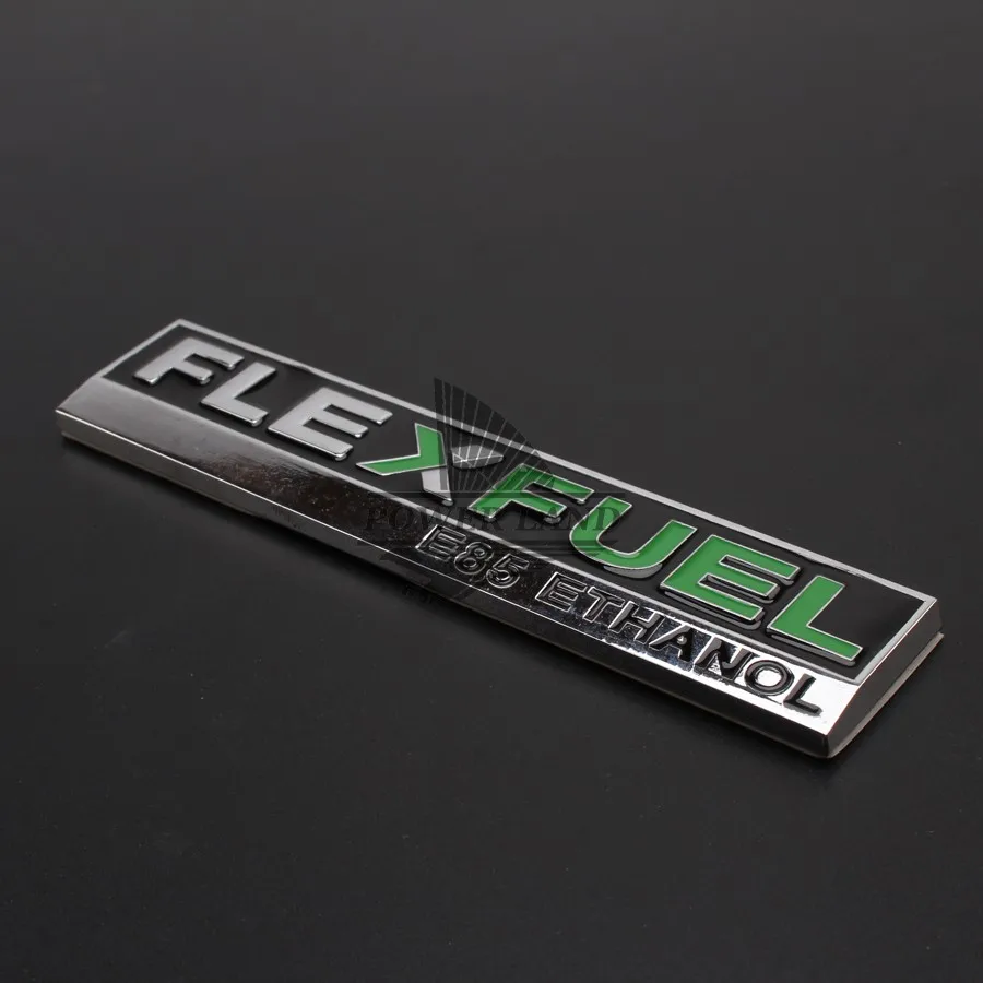 3D металлический FLEXFUEL E85 этанол авто Стайлинг эмблемы наклейки значок наклейка