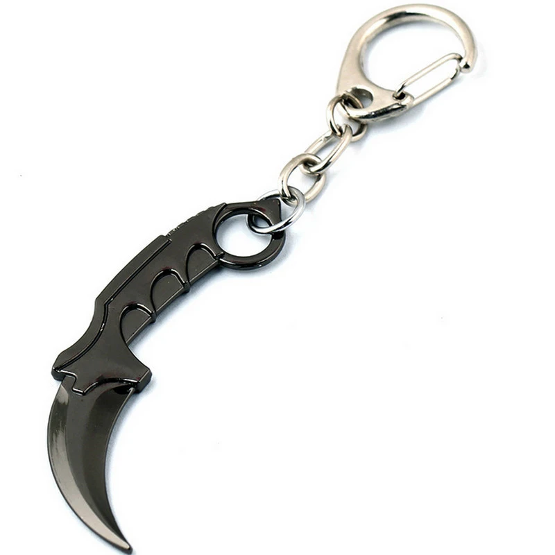 Game M9 Knife Claw Key Chains Necklace CSGO Counter Strike Peripheral Products Karambit Zinc Alloy Fashion Jewelry | Украшения и