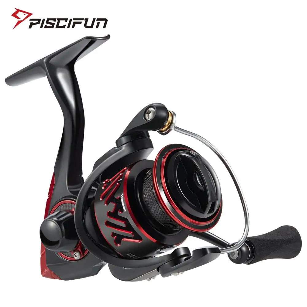 

Катушка спиннинга Piscifun Honor XT, Передаточное отношение 5,2: 1/6,2: 1, макс. нагрузка до 15 кг, 10 + 1 подшипники, Рыболовная катушка, снасти для соленой в...