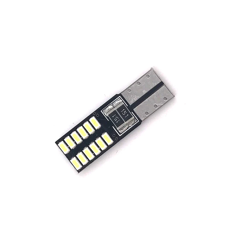 1 шт. супер яркий 24 T10 прозрачный светильник SMD 4014 светодиодный 12 В w5w Светодиодная