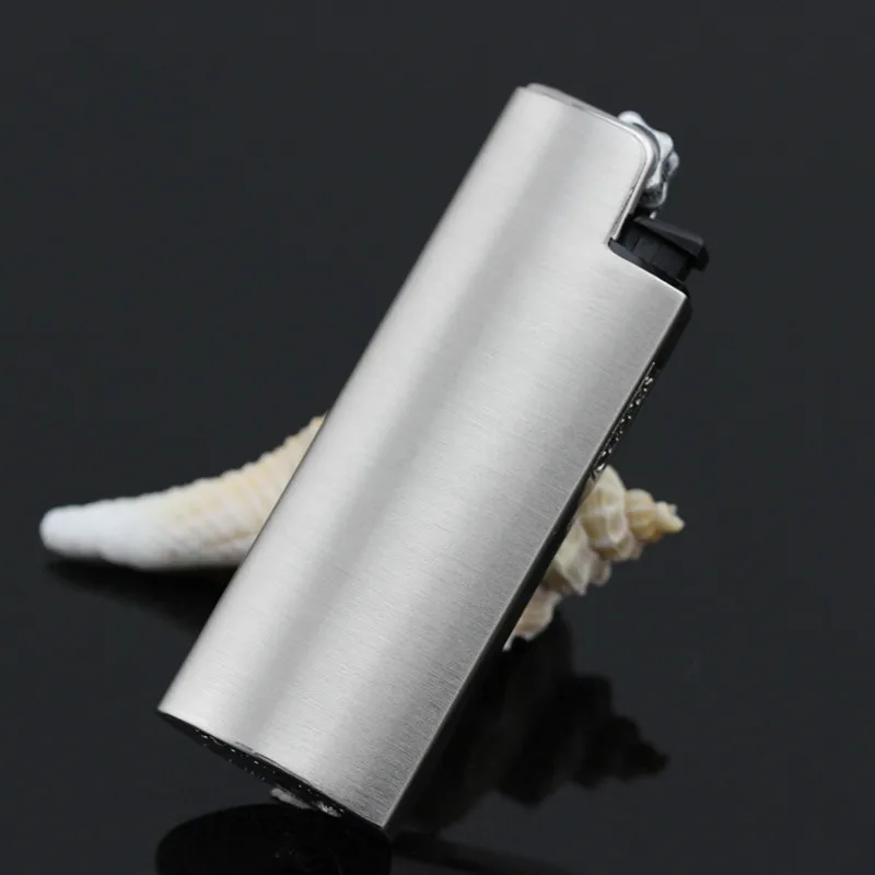 Butane gas lighter Grinding wheel open flame creative personality smoking accessories Flint retro lighters | Дом и сад