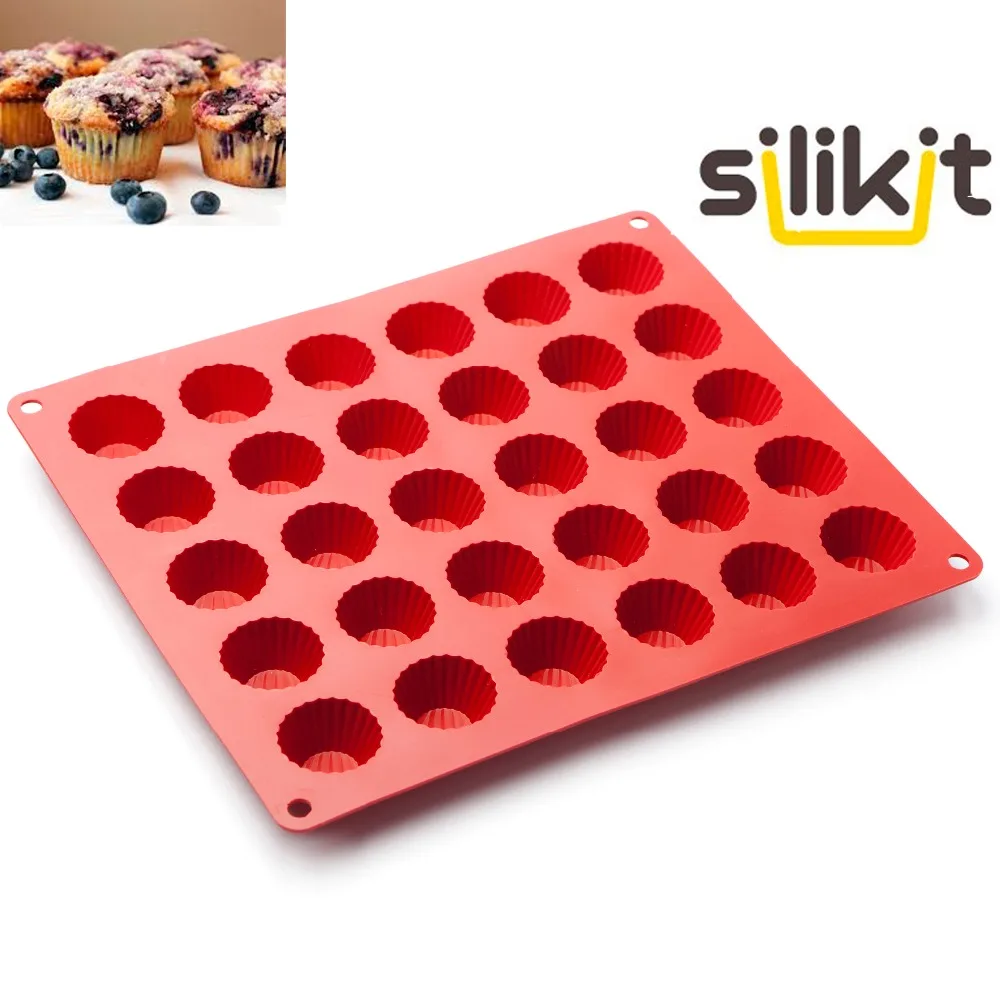 Бесплатная доставка Высокое качество силиконовые формы для выпечки 30 шт