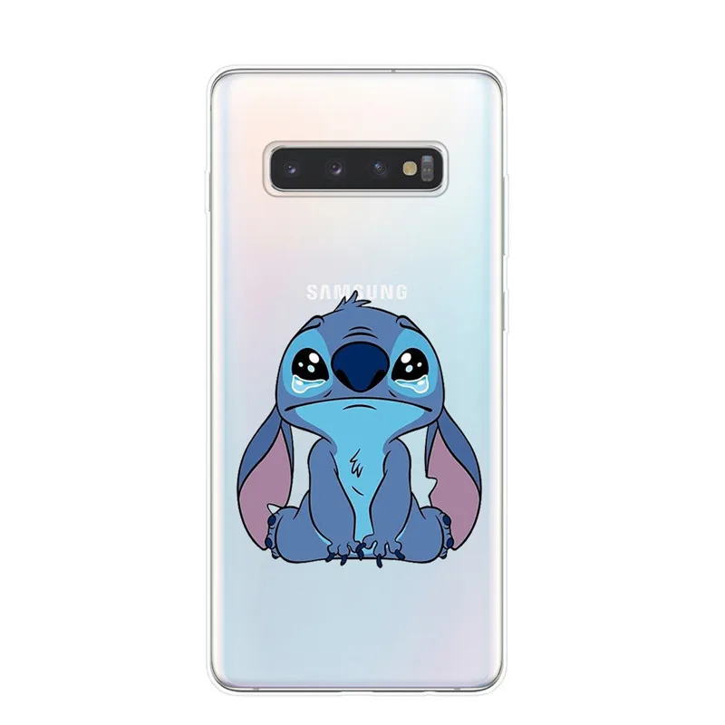 Чехлы для телефонов с милым рисунком стежка для samsung S10 S9 S8 Plus S10e 5G S6 S7 Edge S10Lite прозрачный силиконовый мягкий чехол-накладка - Цвет: T5981