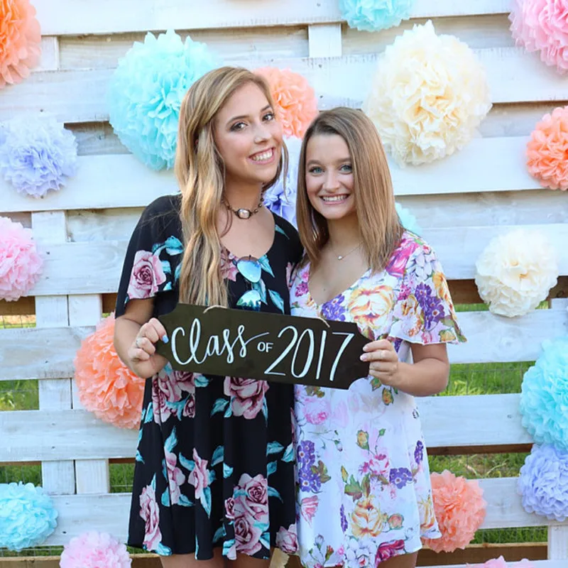 

Holiday Supplies 10" (25cm) Fluffy Tissue Paper Pom Poms Hanging Rose Flower Balls Garlands Wedding Baby Shower Party Decoration