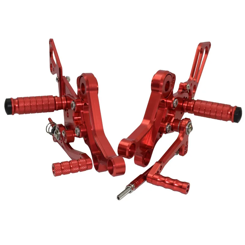 Waase для поездок на мотоцикле Ducati Monster 1100/S/EVO 2009 2010 2011 2012 2013 Регулируемый наездник задние комплекты Rearset Подножка для ухода за кожей ног колышки
