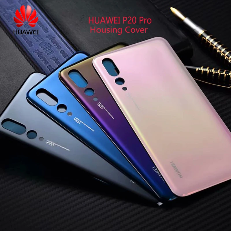 Задняя крышка аккумуляторного отсека HUAWEI P20 Pro чехол из поликарбоната + стекло