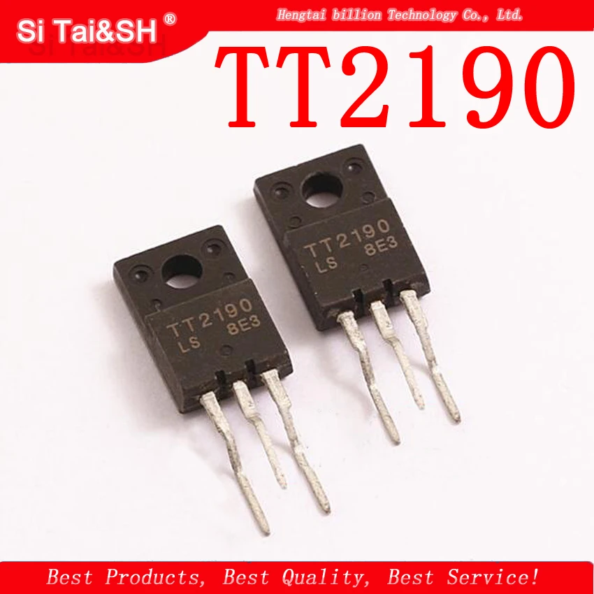 10 шт. TT2190 Триод ТВ источник питания трубка TO-220F цветной Телевизор с сопротивлением маленькая трубка