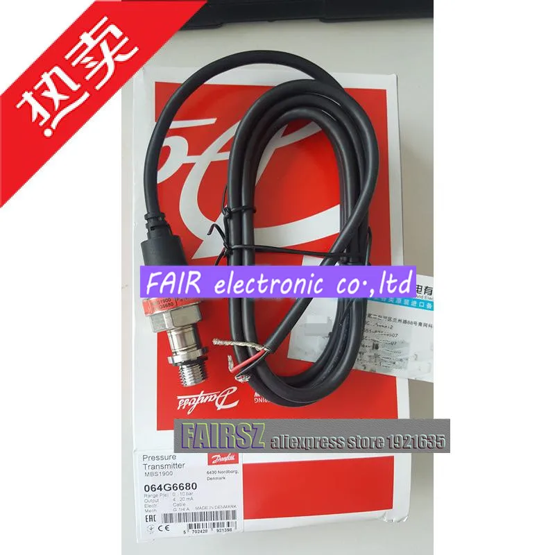 Оригинальный датчик давления DANFOSS MBS1900 064G6680|Принадлежности для экспертизы| |