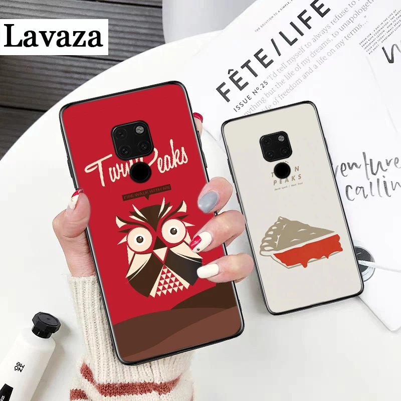 Силиконовый чехол Welcome To Twin Peaks для Huawei Mate 10 Pro 20 30 Lite Y5 Y6 Y7 Y9 Prime 2019 2018 2017|Бамперы| |
