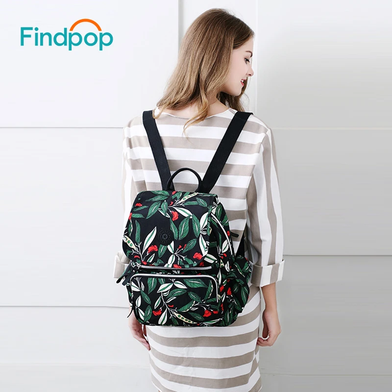 Findpop Vintage Backpacks Women 2018 Multifunction Printing Backpack Bags For Large Capacity Waterproof Canvas | Багаж и сумки