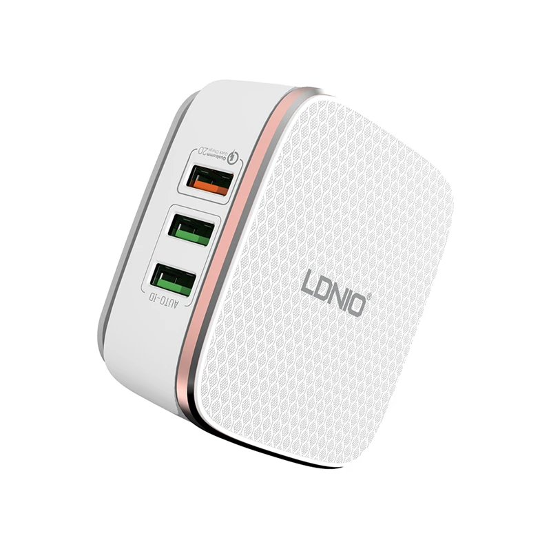 LDNIO 6 портовый с одним QC2.0 портом 1 5 м британская штепсельная вилка выходное