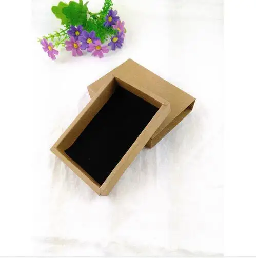 Подарочная коробка 24 шт./лот Розничная из крафт-бумаги для подарочных банков