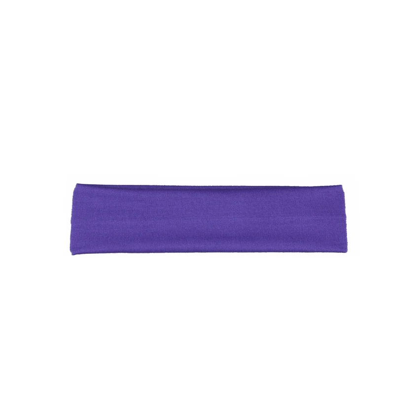 Purple 2 шт. эластичные спортивные резинки для волос растягивающиеся держатели головных уборов для тренажерного зала Фитнеса Йоги повязка на голову для бега на открытом воздухе Велоспорт - Цвет: Purple
