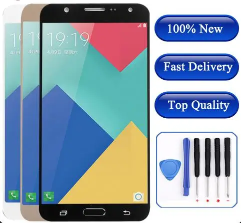 ЖК дисплей для Samsung J7 2016 сенсорный экран Galaxy J710 j710f J710M J710H J710FN|Экраны мобильных