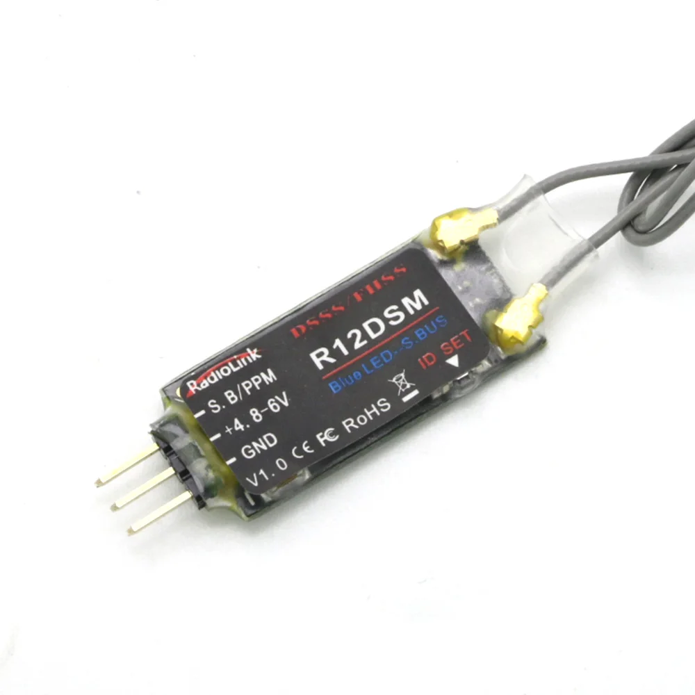 Radiolink R12DSM R12DS R9DS R8FM R6DSM R6DS R6FG R7FG Rc приемник 2,4G усилитель сигнала для передатчика радиоуправляемой модели к компьютеру