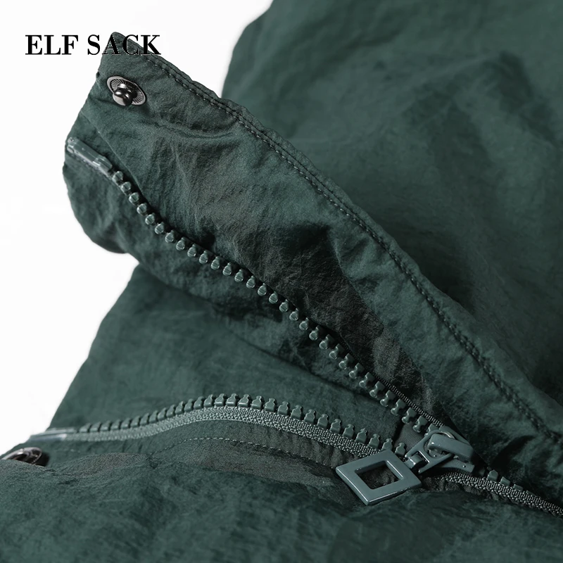 ELFSACK/Зимние новые пуховики для женщин 90% белый утиный пух пальто толстые