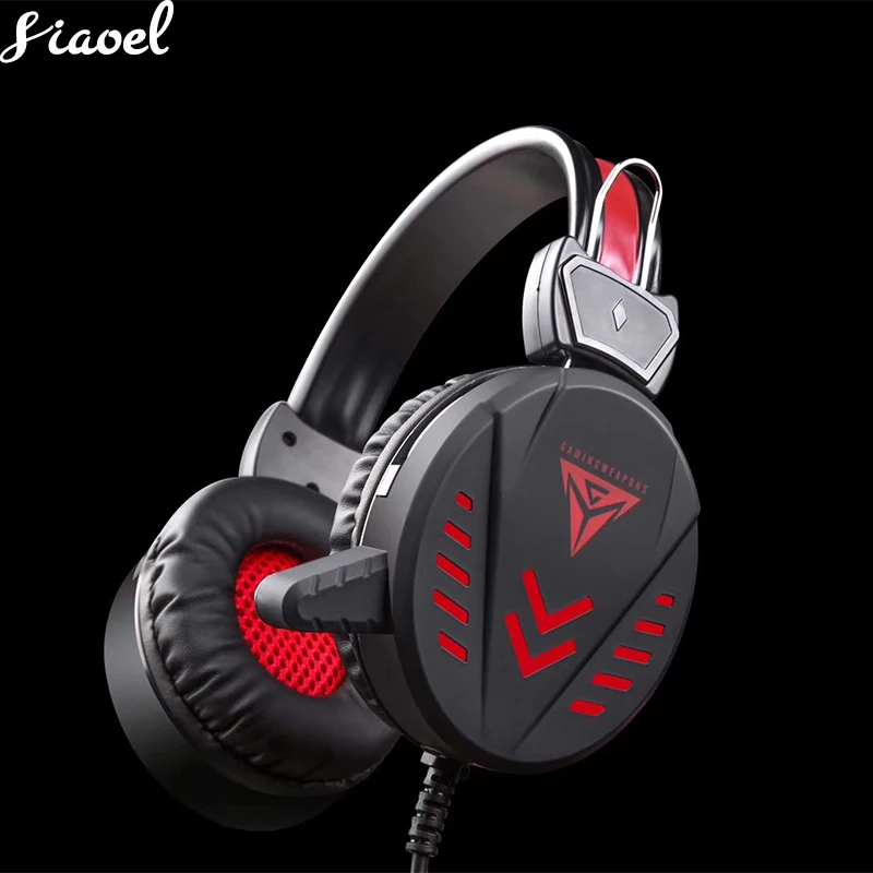 Игровая гарнитура Deep Bass игровые наушники Профессиональные Компьютерные