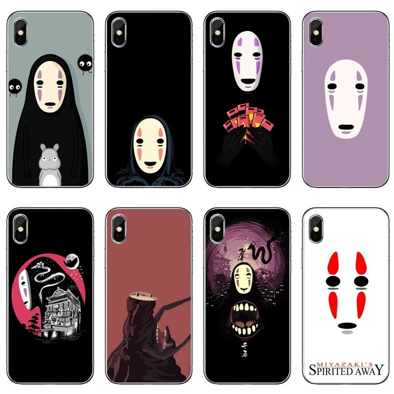 Мягкий чехол для телефона с японским аниме spirited away no face Huawei P20 P10 P9 P8 pro Lite plus P Smart Mini