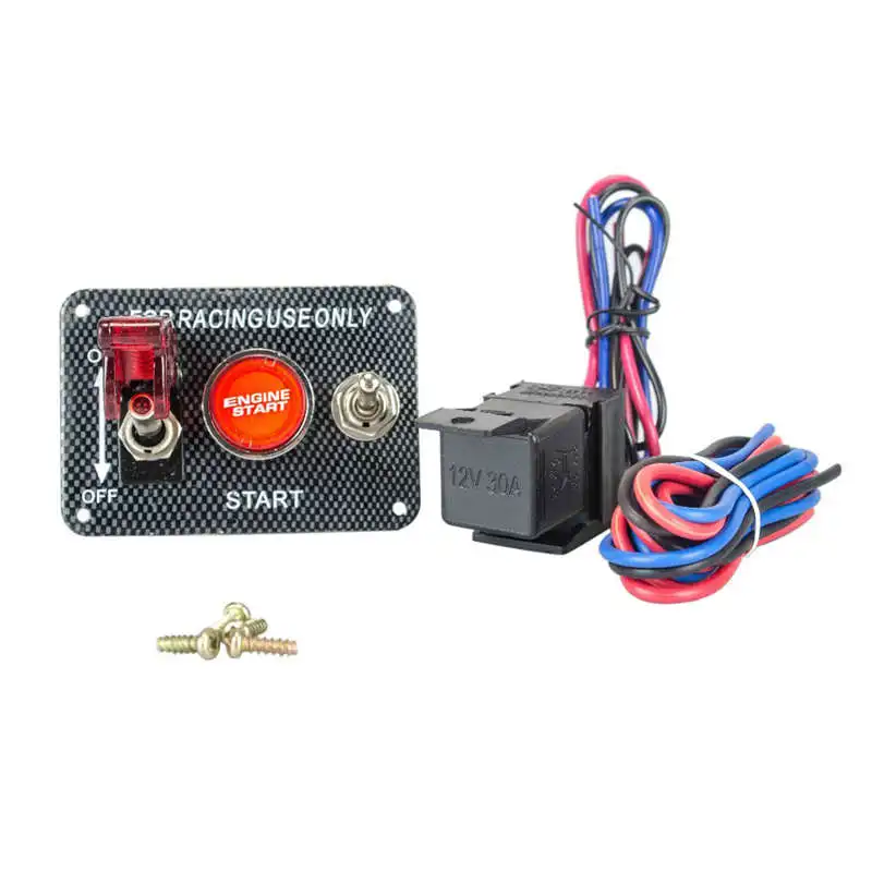 Набор переключателей электроники для гоночного автомобиля кнопочный