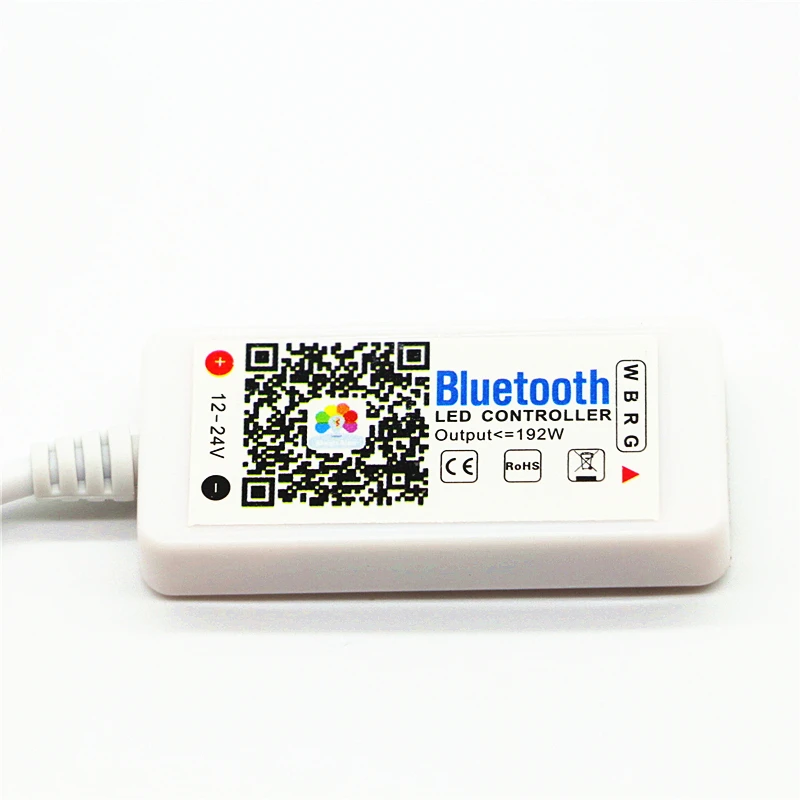 RGB светодиодный контроллер постоянного тока 12-24 В Макс. 192 Вт Мини Bluetooth 4,0 RGBW светодиодный контроллер er беспроводной iOS Android приложение управление для RGBW Светодиодная лента
