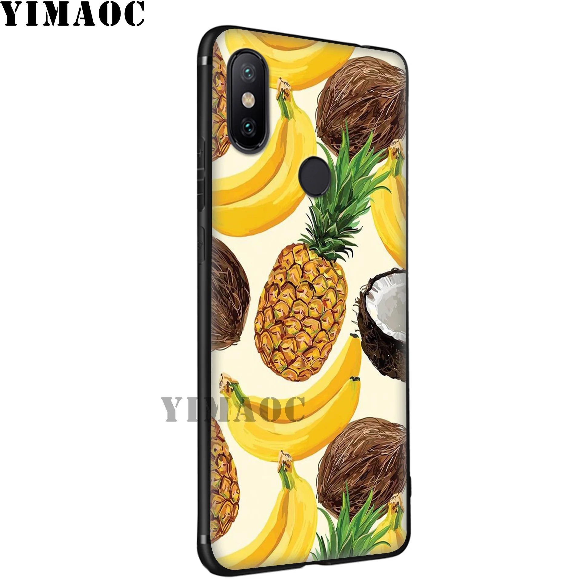 Yimaoc фрукта ананаса арт мягкий чехол для Xiaomi mi 9T 9 8 Se 6 MAX 3 A1 A2 Lite CC9E CC9 6X 5X POCOPHONE F1 |