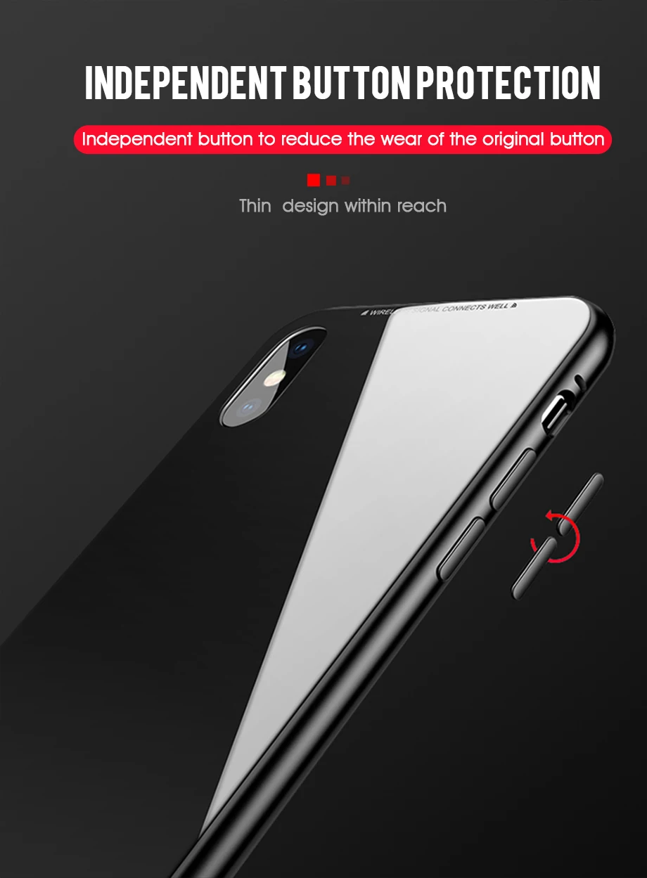 Закаленное металлическое магнитное покрытие чехол для телефона для iPhone X XR XS MAX прозрачное стекло задняя крышка магнит чехол для iPhone 8 7 6 6S Plus чехол для телефона
