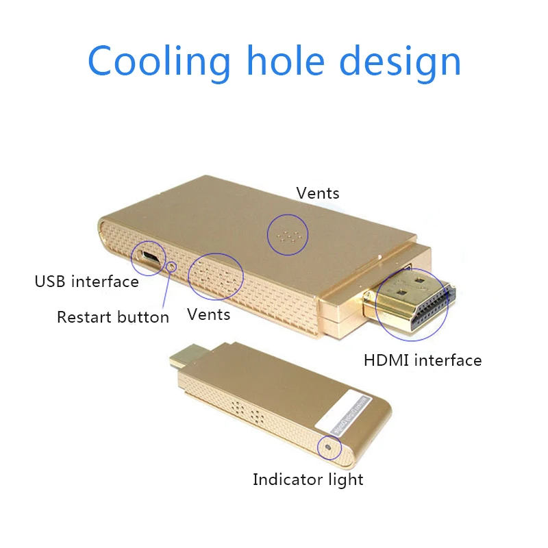 Беспроводной адаптер для дисплея HDMI TV Stick зеркальное отображение экрана