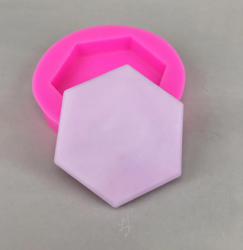 

Luyou hexagon 1pcs Gem Diamond Shaped Fondant Mold Silicone Cake Candy Chocolate Mould Cake Decorating Tools FM1528