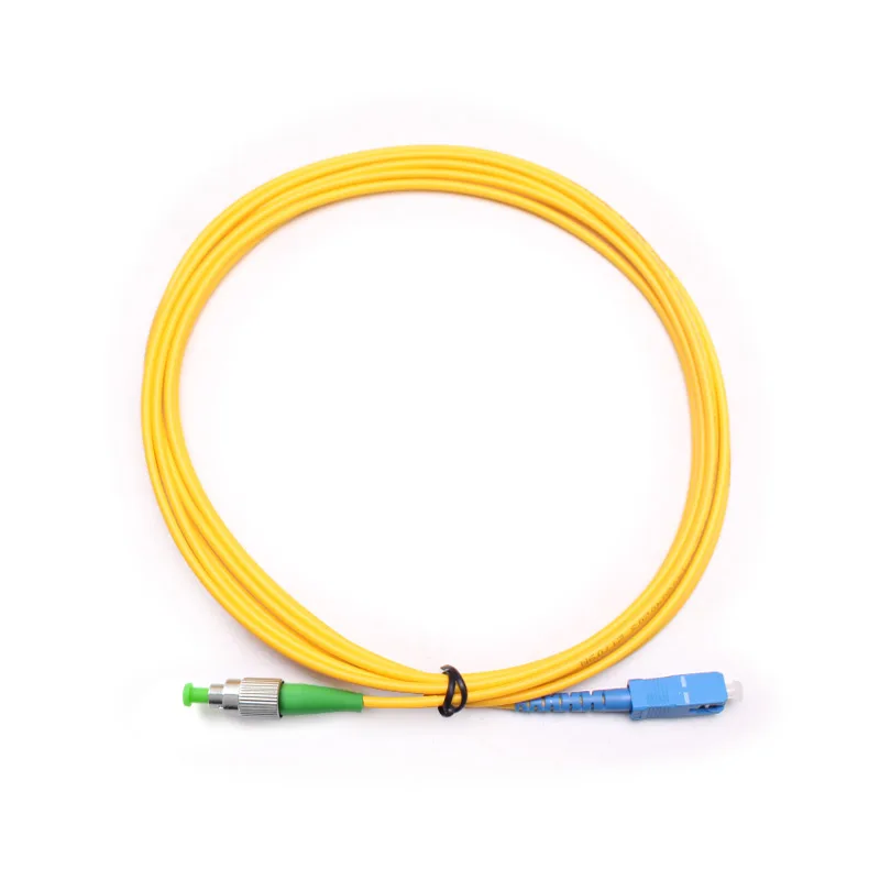 Волоконно-оптический патч-корд один режим sm Simplex FC/APC для SC/UPC 9/125 ftth catv 3 m