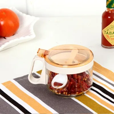 Креативная домашняя кухонная бутылка для соуса зеленые Стеклянные