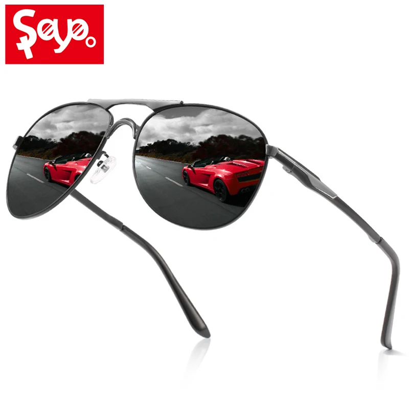 SAYLAYO Модные поляризованные солнцезащитные очки для вождения автомобиля