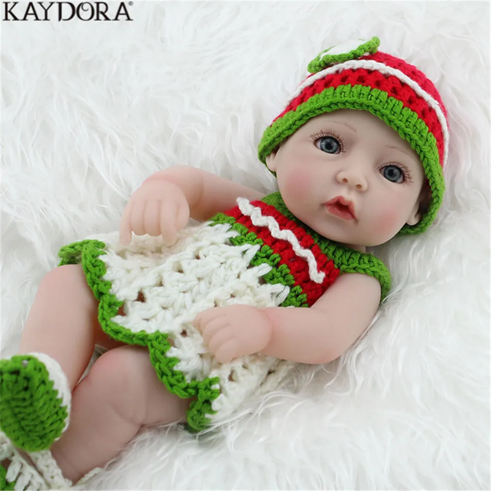 KAYDORA силиконовые куклы Reborn 10 дюймов игрушки ручной работы для детей Boneca Realista