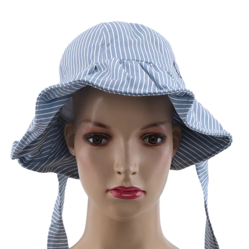 Новинка 2019 модная шляпа на плоской подошве с ремнем детская повседневная в