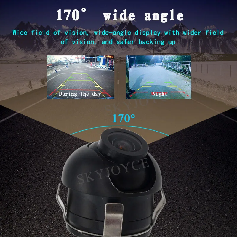 SKYJOYCE CCD HD night vision car camera 360 degree For Car rear view front side reversing backup | Автомобили и мотоциклы