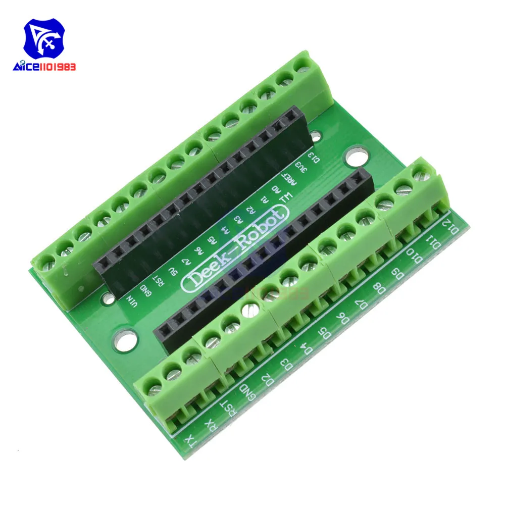 CH340 CH340G Nano V3.0 3,0 драйвер контроллера ATMEGA328 ATMEGA328P терминал Плата расширения Nano IO щит для Arduino AVR